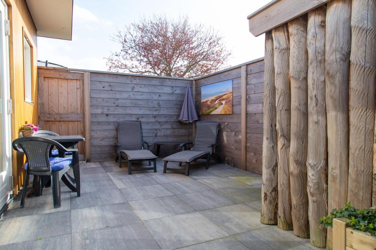 Luxe kamer Chambre Renard met eigen terras Zoutelande Exterior foto